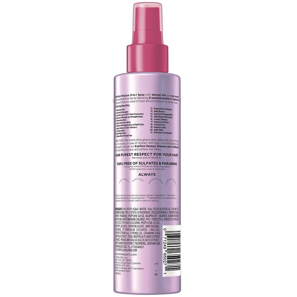 LOreal Haircare Everpure Moisture Spray 071249650271 AV3